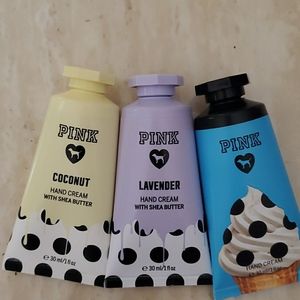 Victoria Secret pink travel size lotion